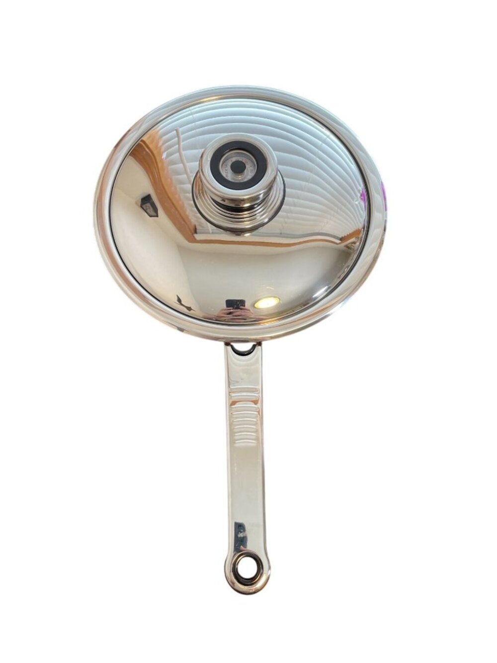 Platinum Professional 8" Medium Deep Gourmet Pan Titanium 24 Elements T-304 SS